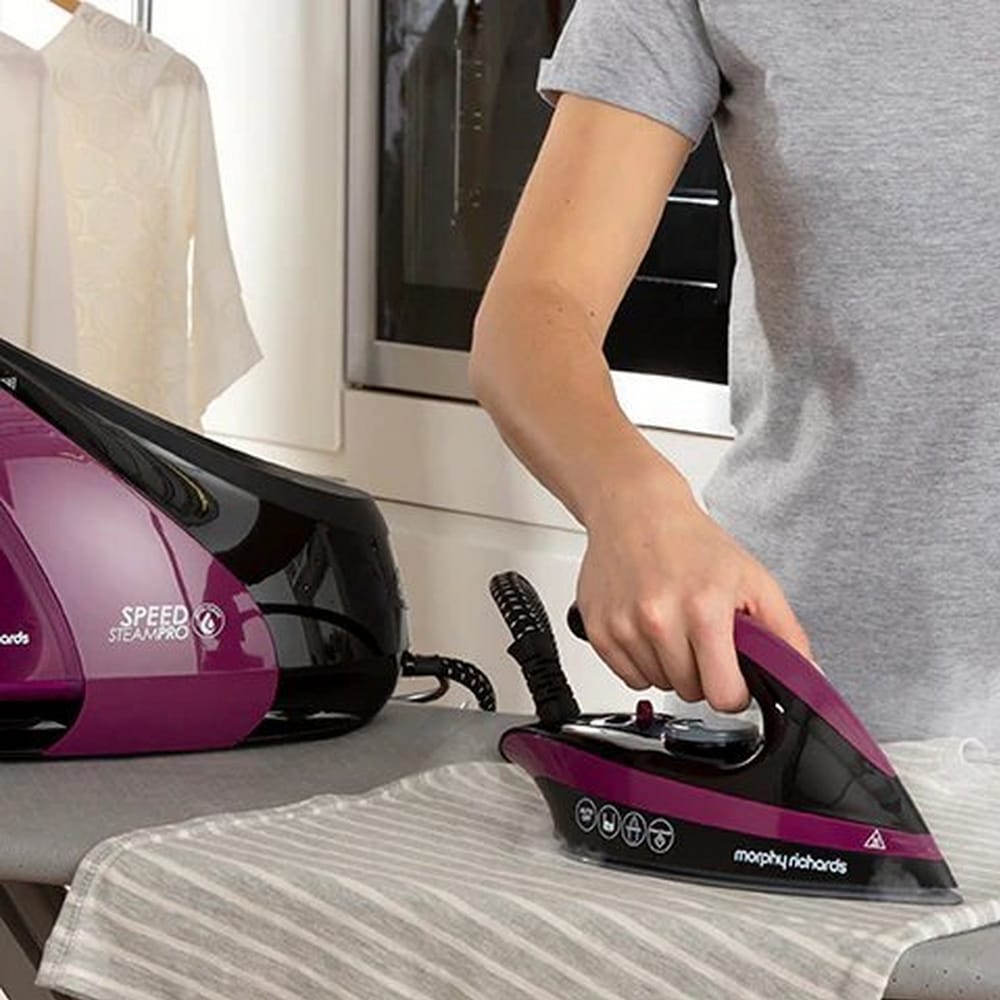 Morphy Richards SpeedSteam Pro Steam Generator in Purple - 332102