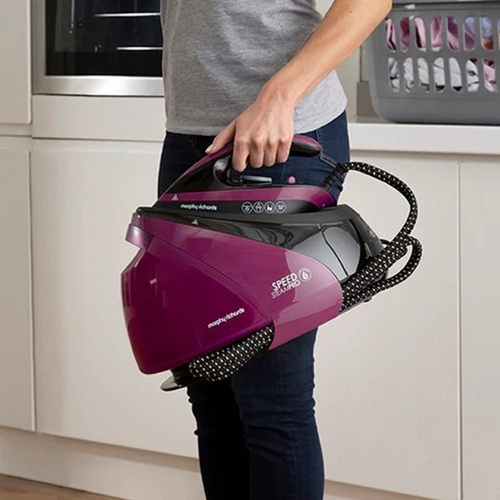 Morphy Richards SpeedSteam Pro Steam Generator in Purple - 332102