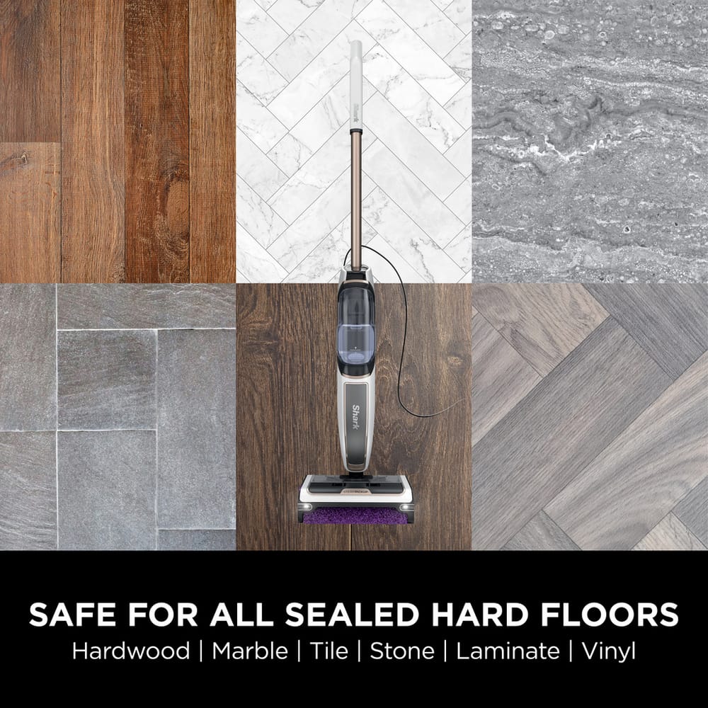 Shark SteamPickUp Hard Floor Cleaner in White - SD200UK