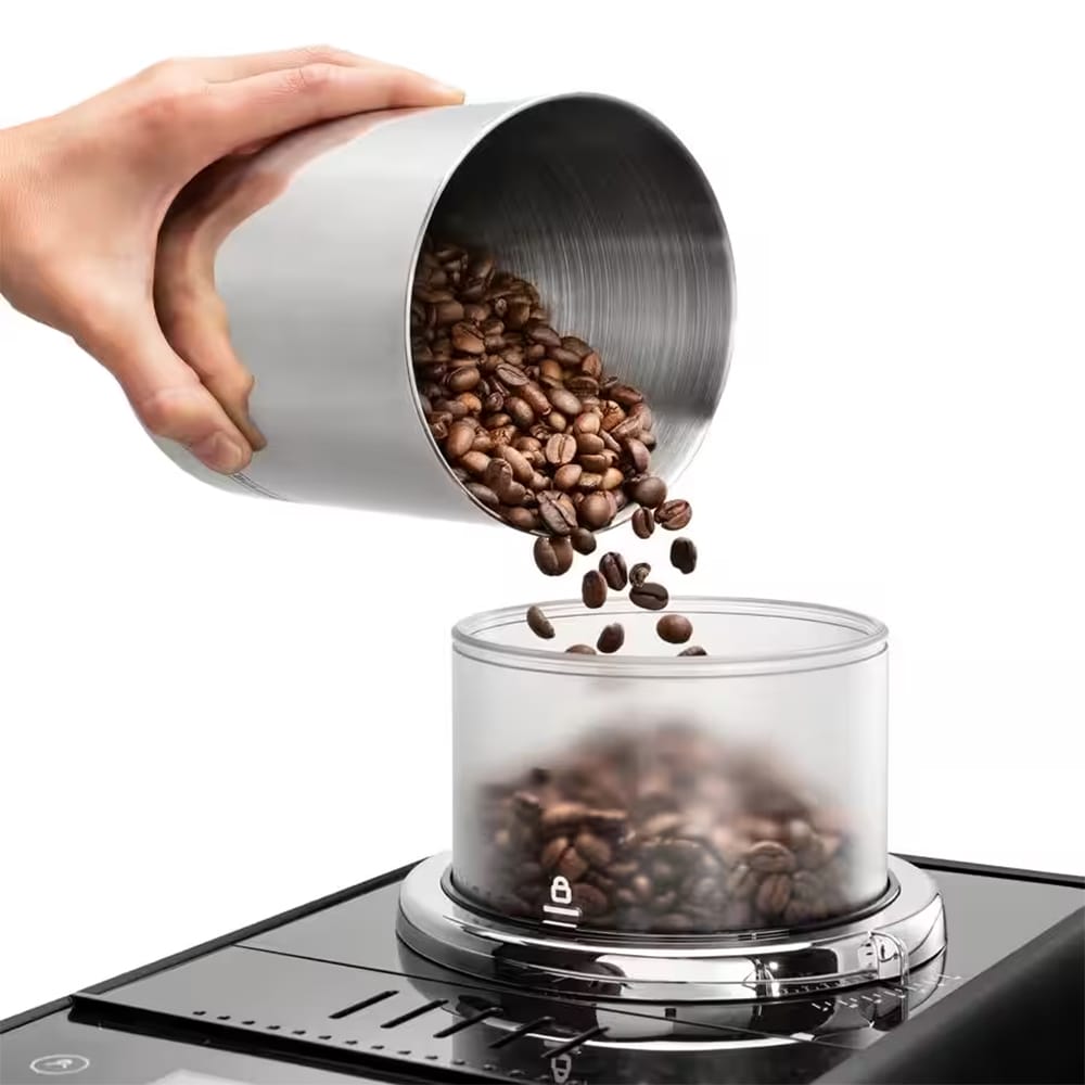 Delonghi Rivelia Bean to Cup Coffee Machine in Black - EXAM44055B