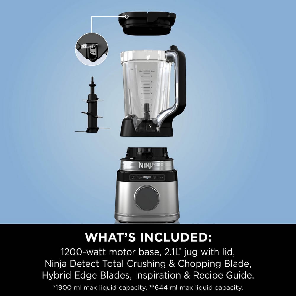 Ninja Detect Power Blending Pro with Blendsense Technology in Black - TB201UK Ninja Detect Power Blending Pro with Blendsense Technology in Black - TB201UK