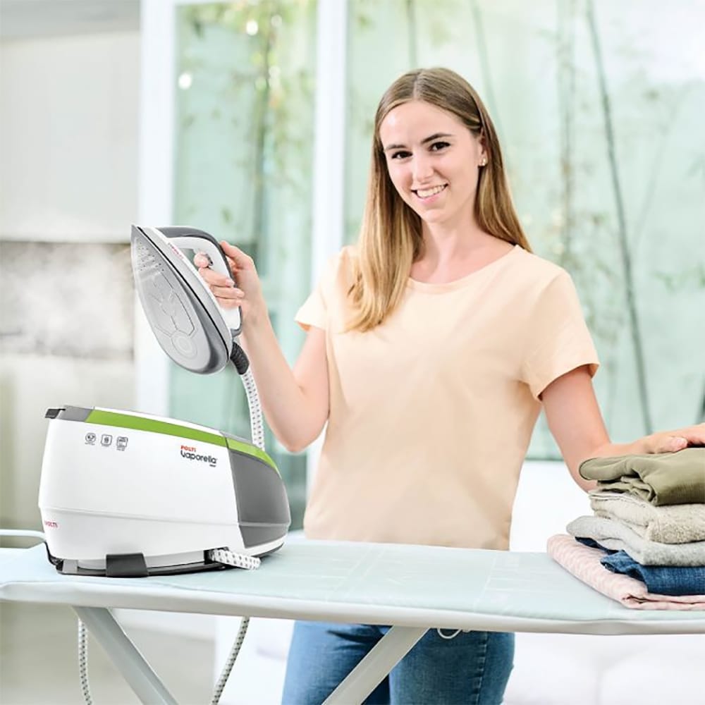 Polti Vaporella Next VN18.45 Steam Generator Iron in White Polti Vaporella Next VN18.45 Steam Generator Iron in White