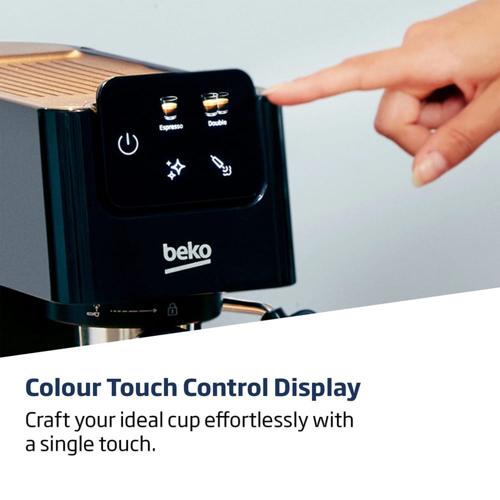 Beko CaffeExperto Manual Espresso Machine with Steam Wand - CEP5302B Beko CaffeExperto Manual Espresso Machine with Steam Wand - CEP5302B