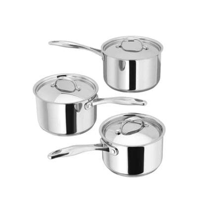Stellar Profile 3 Piece Saucepan Set - S7A1