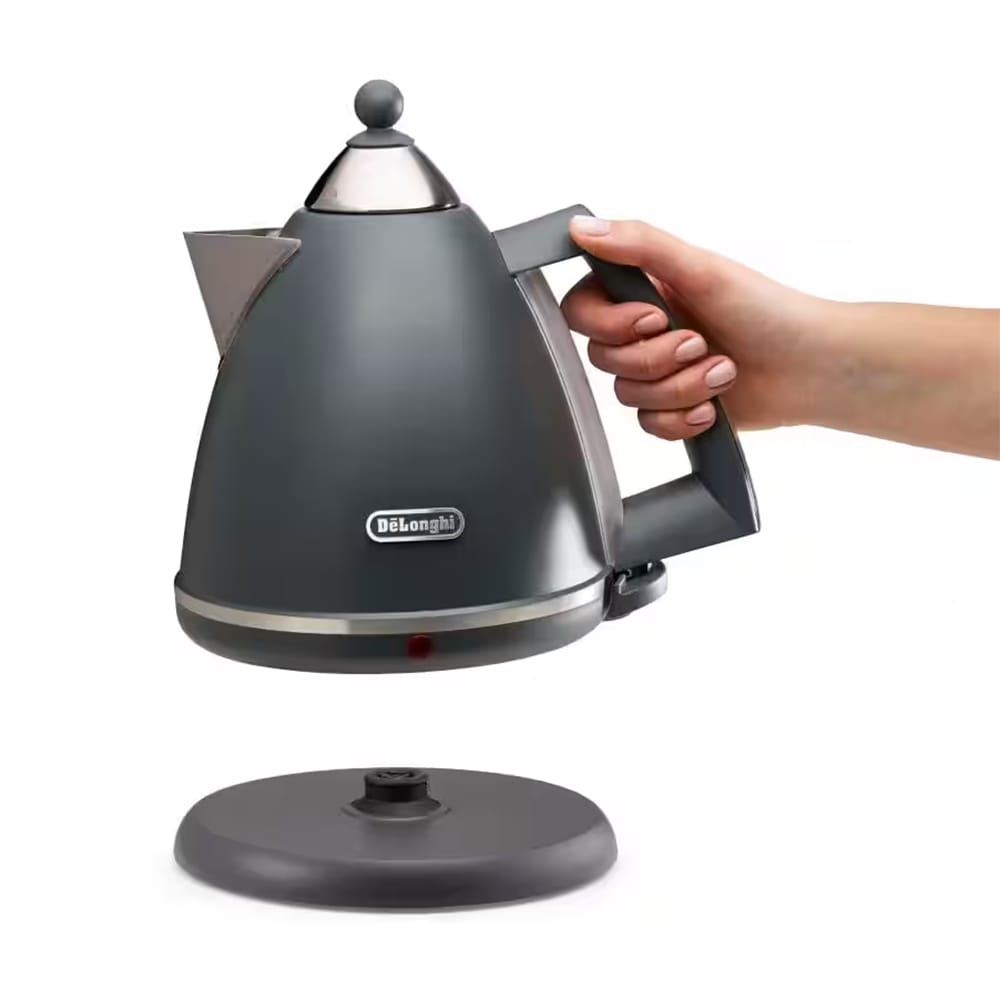 Delonghi Argento Silva Kettle in Grey - KBX3016GY Delonghi Argento Silva Kettle in Grey - KBX3016GY