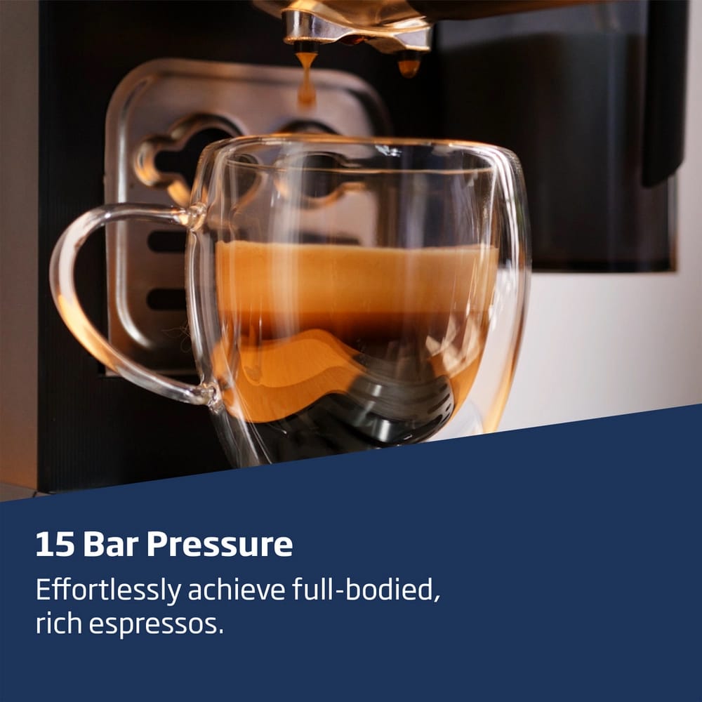 Beko CaffeExperto Manual Espresso with Steam Wand in Black - CEP5304X
