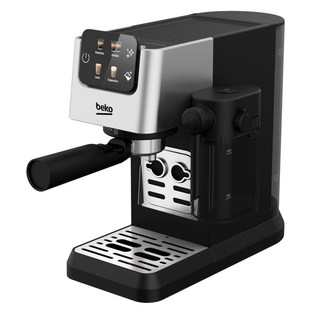Beko CaffeExperto Manual Espresso with Steam Wand in Black - CEP5304X