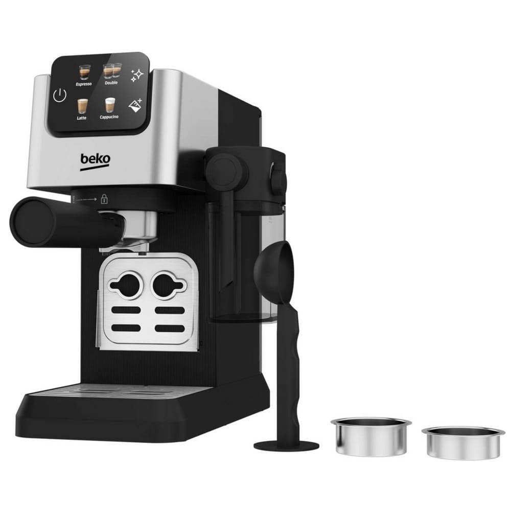 Beko CaffeExperto Manual Espresso with Steam Wand in Black - CEP5304X