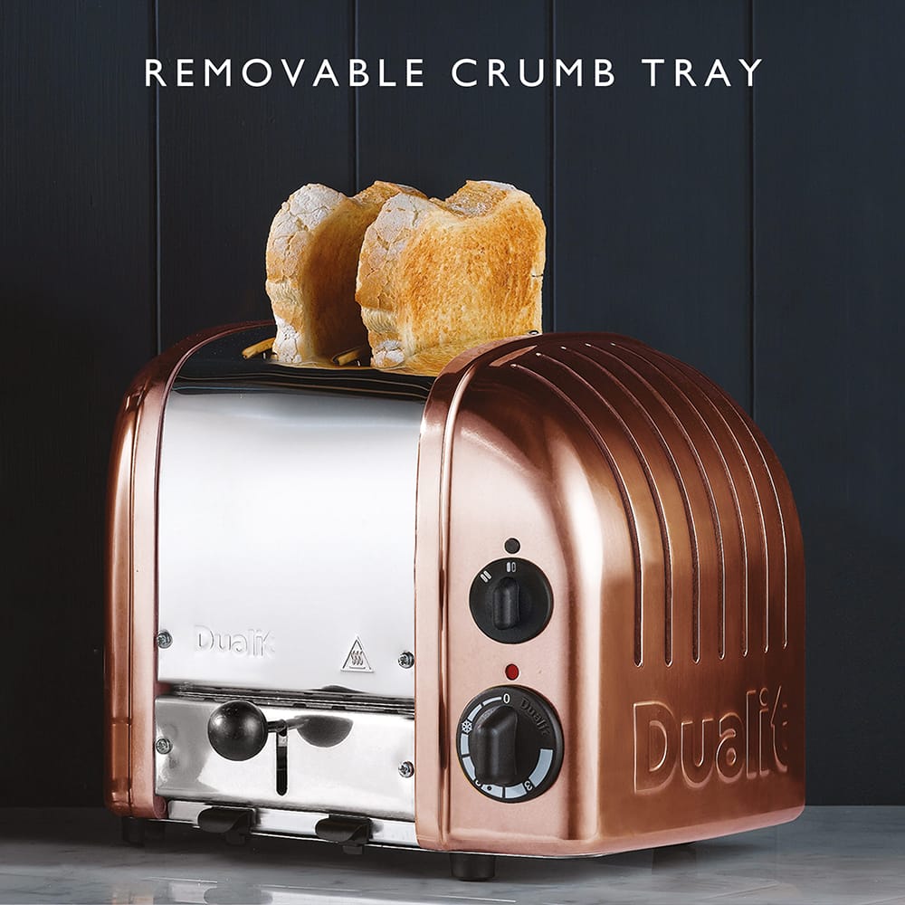 Dualit Classic 2 Slot Toaster in Copper - 27450 Dualit Classic 2 Slot Toaster in Copper - 27450