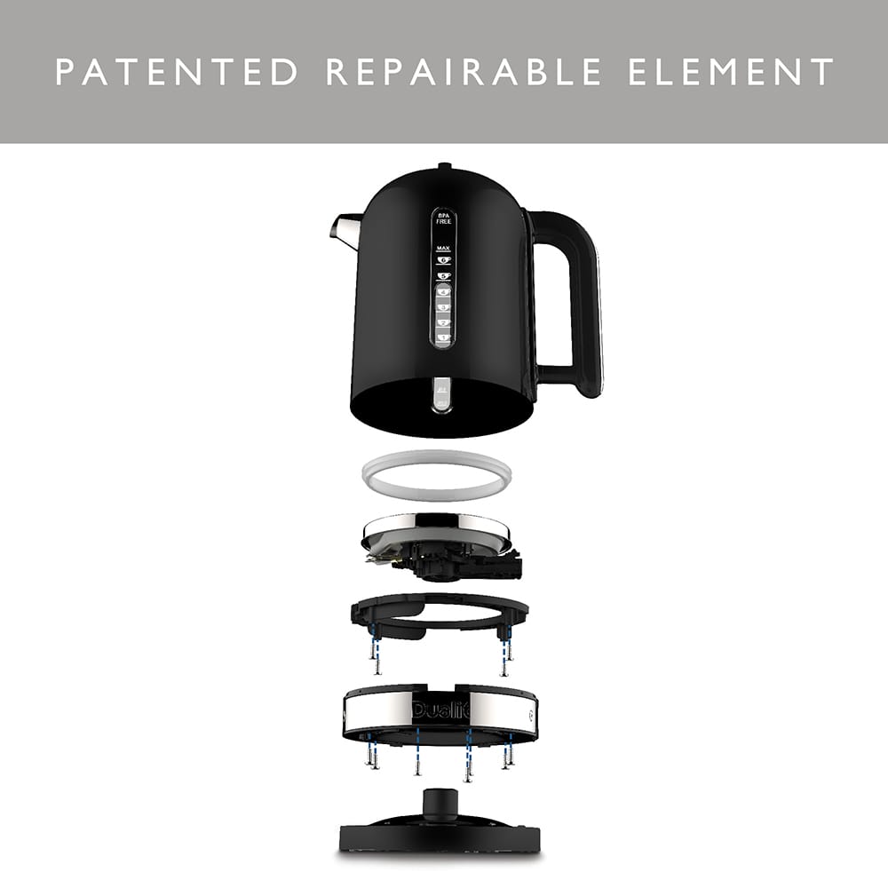 Dualit Classic Kettle in Matt Black - 72785 Dualit Classic Kettle in Matt Black - 72785