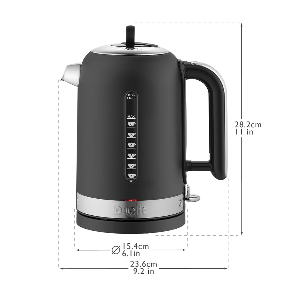 Dualit Classic Kettle in Matt Black - 72785 Dualit Classic Kettle in Matt Black - 72785