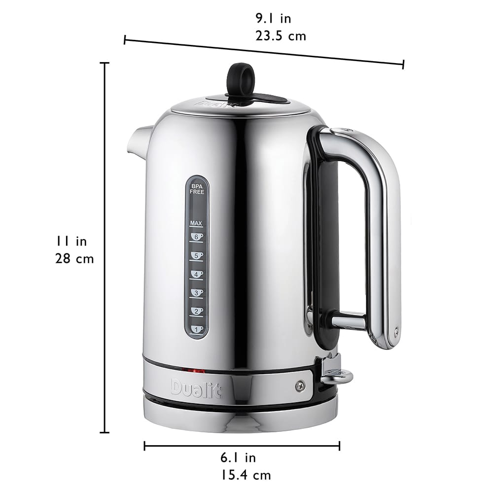 Dualit Classic Kettle in Polished Chrome - 72796 Dualit Classic Kettle in Polished Chrome - 72796