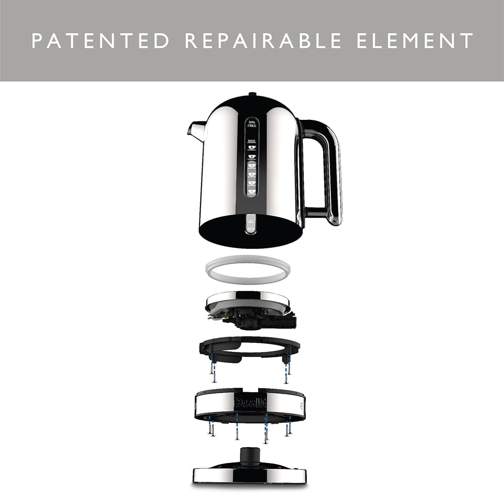 Dualit Classic Kettle in Polished Chrome - 72796 Dualit Classic Kettle in Polished Chrome - 72796