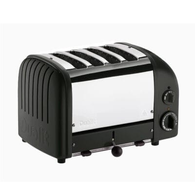 Dualit Classic 4 Slot Toaster in Matt Black - 40370