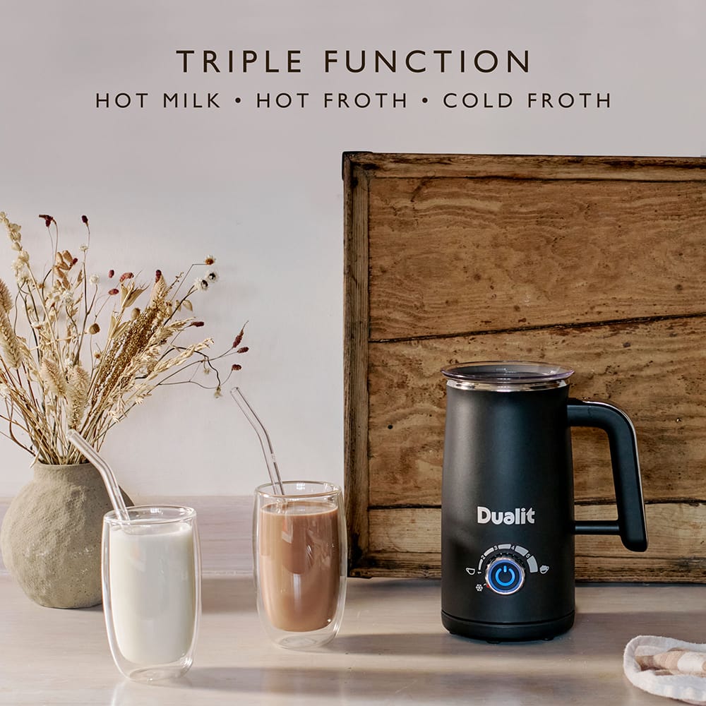 Dualit Milk Frother Max in Black - 84150
