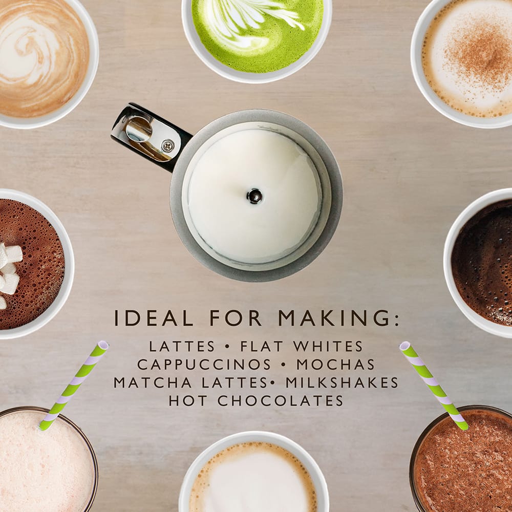 Dualit Milk Frother Max in Black - 84150