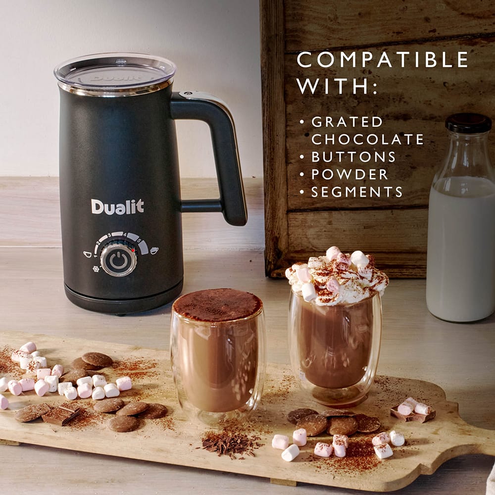 Dualit Milk Frother Max in Black - 84150