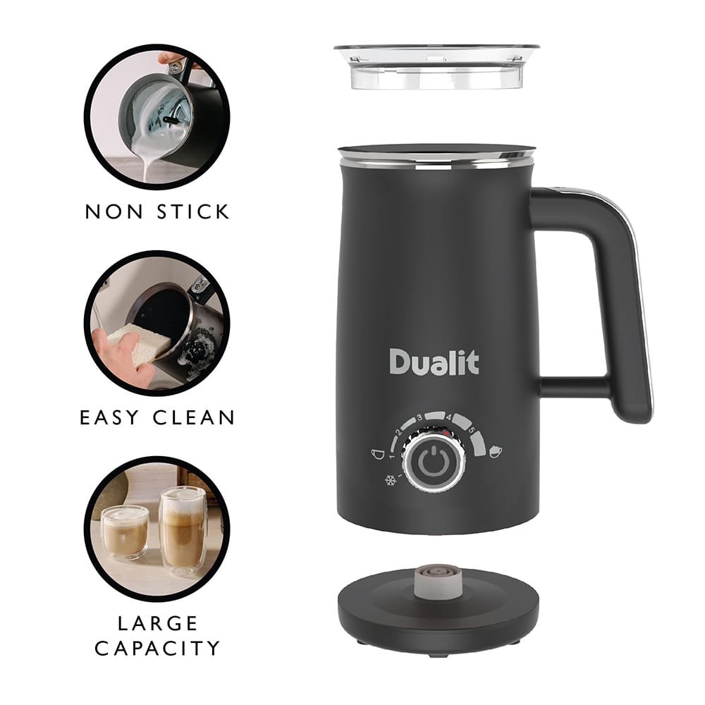 Dualit Milk Frother Max in Black - 84150