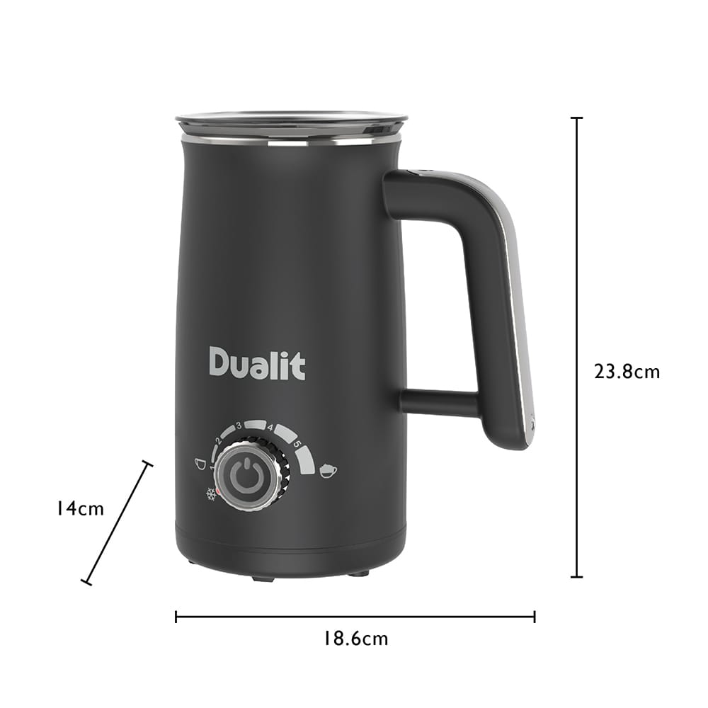 Dualit Milk Frother Max in Black - 84150