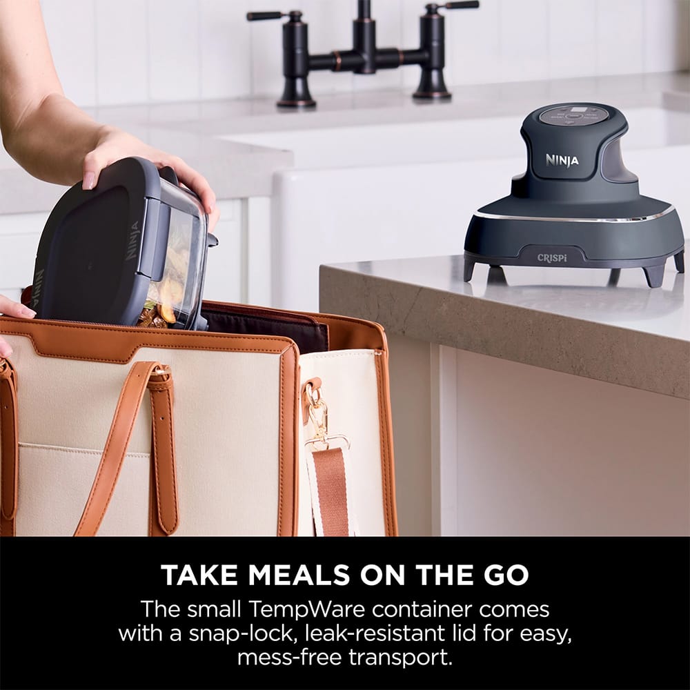 Ninja CRISPi 4-in-1 Portable Air Fryer in Cyberspace Blue - FN101UKGY Ninja CRISPi 4-in-1 Portable Air Fryer in Cyberspace Blue - FN101UKGY