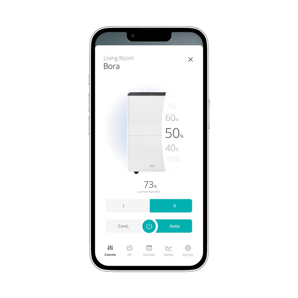 Duux Bora Smart 20L Dehumidifier - DXDH20UK Duux Bora Smart 20L Dehumidifier - DXDH20UK
