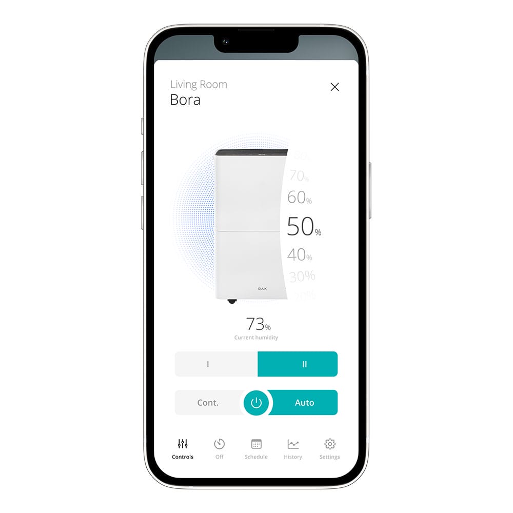 Duux Bora Smart 30L Dehumidifier - DXDH30UK Duux Bora Smart 30L Dehumidifier - DXDH30UK