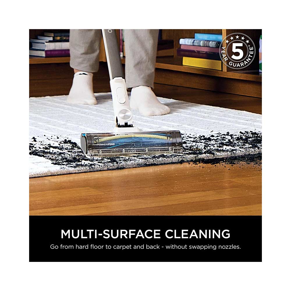 Shark PowerPro Pet Cordless Stick Vacuum Cleaner with 60 Minutes Run Time in Java Metallic - IZ380UKT