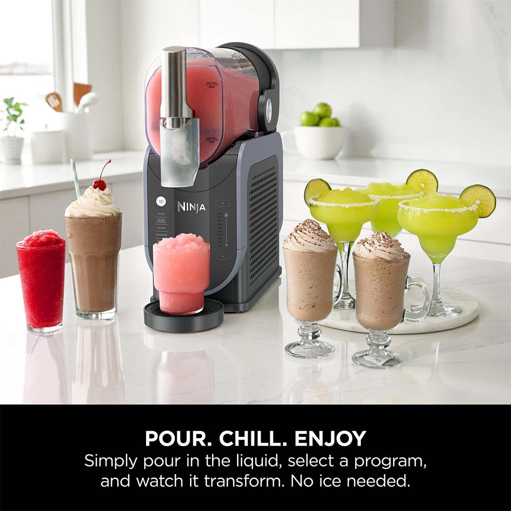 Ninja SLUSHi Frozen Drink Maker in Arctic Blue & Grey - FS301UK Ninja SLUSHi Frozen Drink Maker in Arctic Blue & Grey - FS301UK
