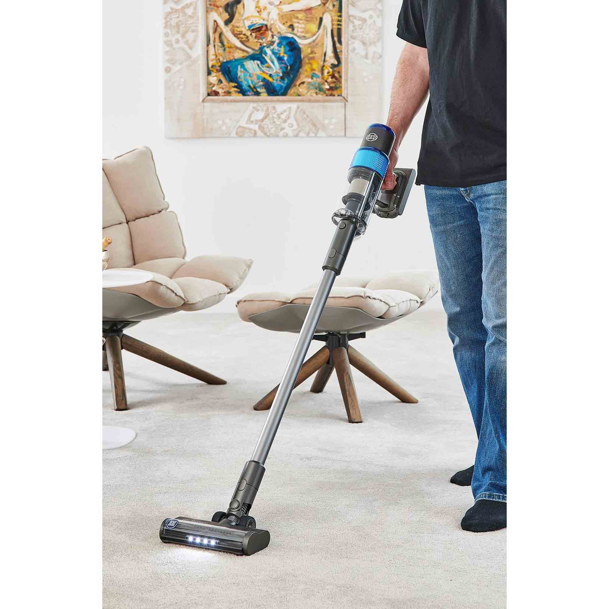 Sebo Balance A1 Cordless Stick Vacuum with up to 48 Minutes Run Time in Basalt Grey/Blue - 95001GB Sebo Balance A1 Cordless Stick Vacuum with up to 48 Minutes Run Time in Basalt Grey/Blue - 95001GB