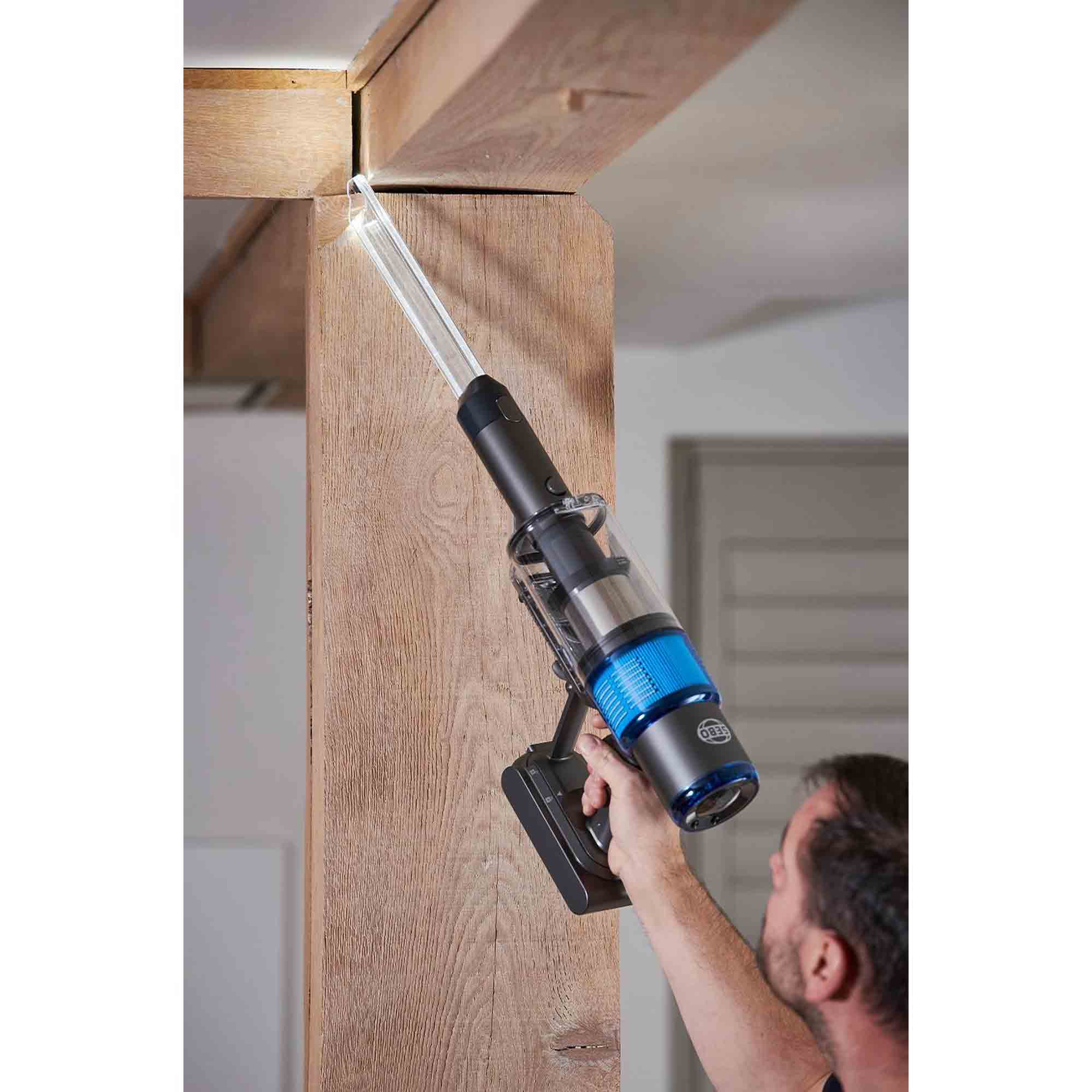 Sebo Balance A1 Cordless Stick Vacuum with up to 48 Minutes Run Time in Basalt Grey/Blue - 95001GB Sebo Balance A1 Cordless Stick Vacuum with up to 48 Minutes Run Time in Basalt Grey/Blue - 95001GB