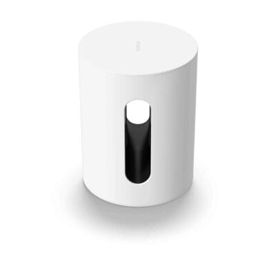 Sonos SUB MINI WHITE Deepen your enjoyment of TV, films, and more with bold bass