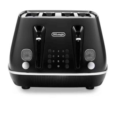 Delonghi Distinta X 4 Slice Toaster in Black - CTIN4003BK