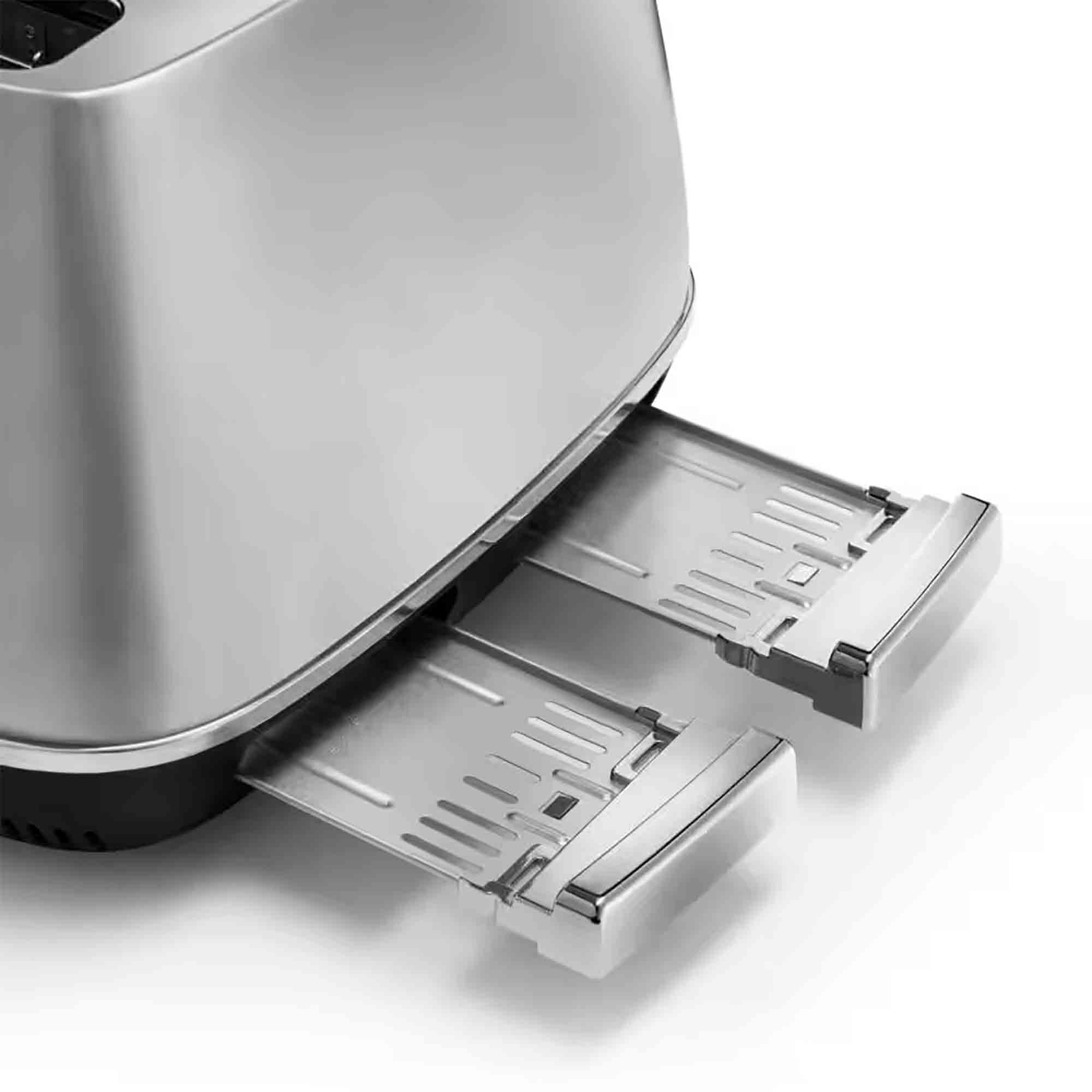Delonghi Distinta X 4 Slice Toaster in Metal - CTIN4003M Delonghi Distinta X 4 Slice Toaster in Metal - CTIN4003M