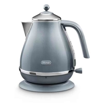 Delonghi Icona Metallics Kettle in Blue - KBOT3001AZ