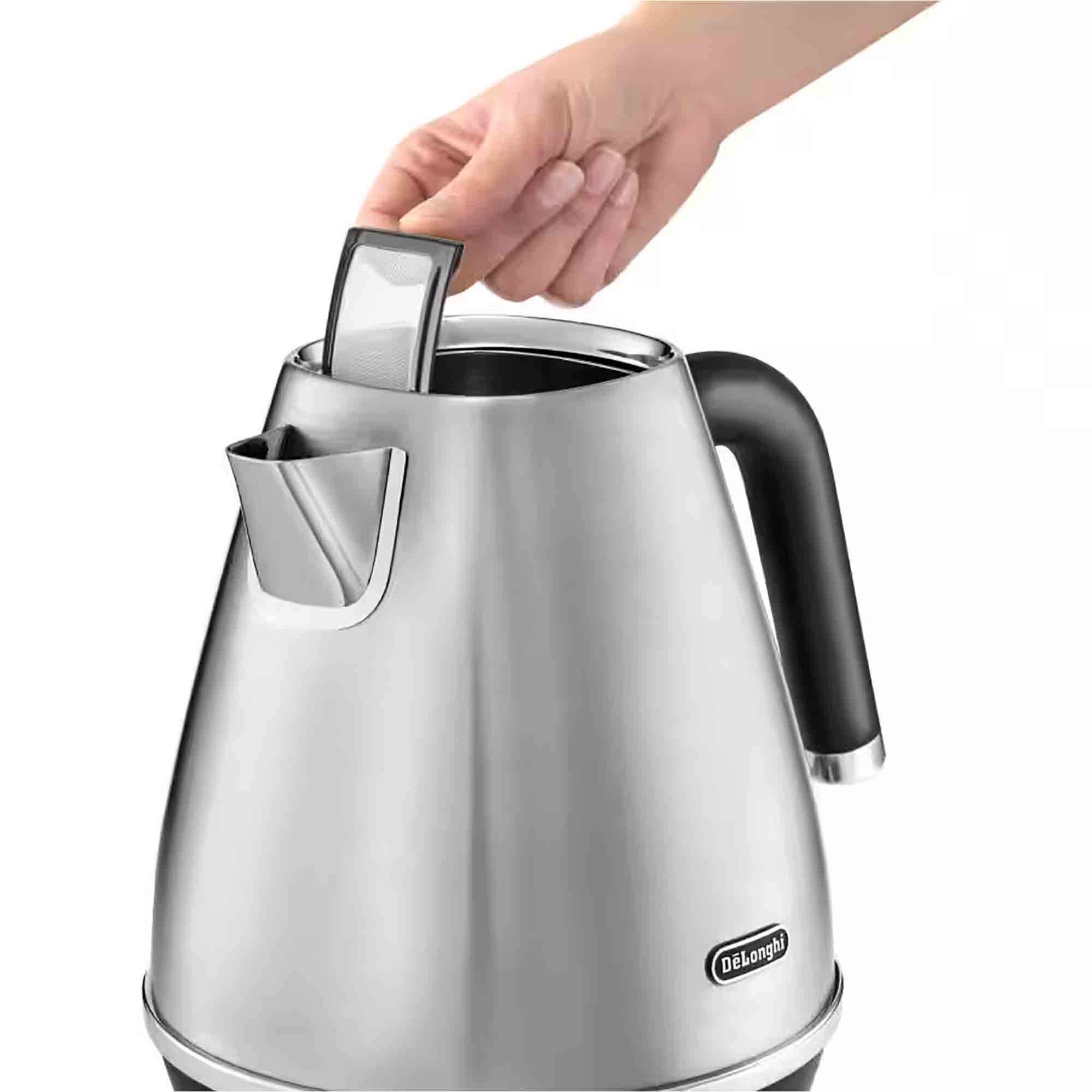 Delonghi Distinta X Kettle in Stainless Steel - KBIN3001M Delonghi Distinta X Kettle in Stainless Steel - KBIN3001M