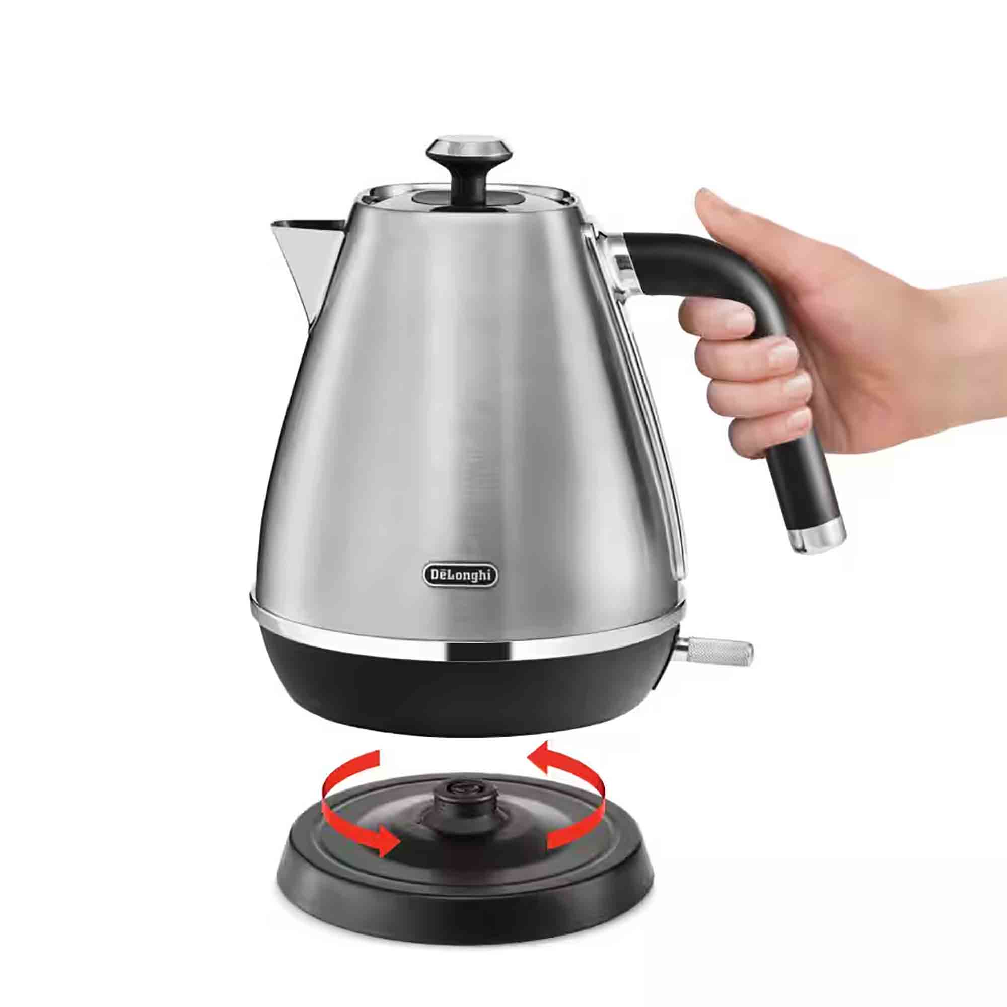 Delonghi Distinta X Kettle in Stainless Steel - KBIN3001M Delonghi Distinta X Kettle in Stainless Steel - KBIN3001M