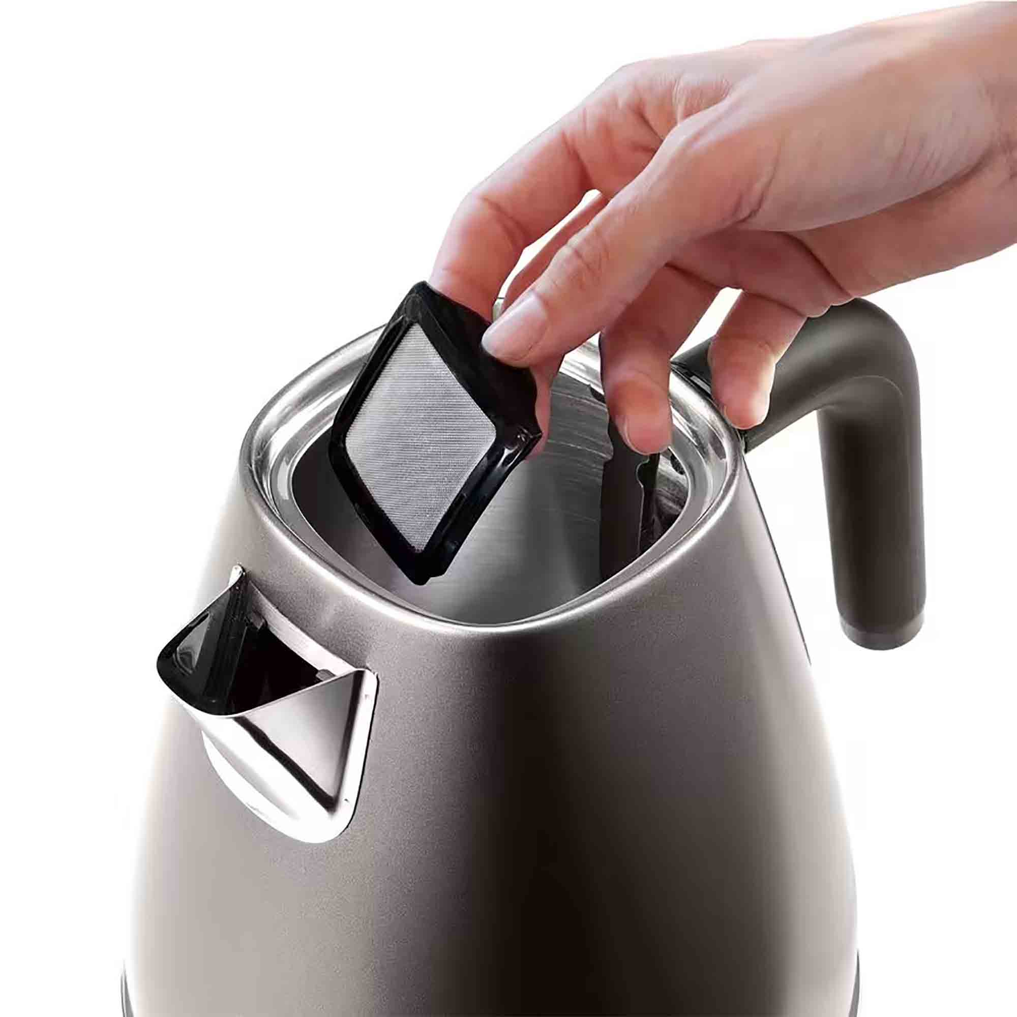 Delonghi Distinta X Kettle in Titanium - KBIN3001TB Delonghi Distinta X Kettle in Titanium - KBIN3001TB