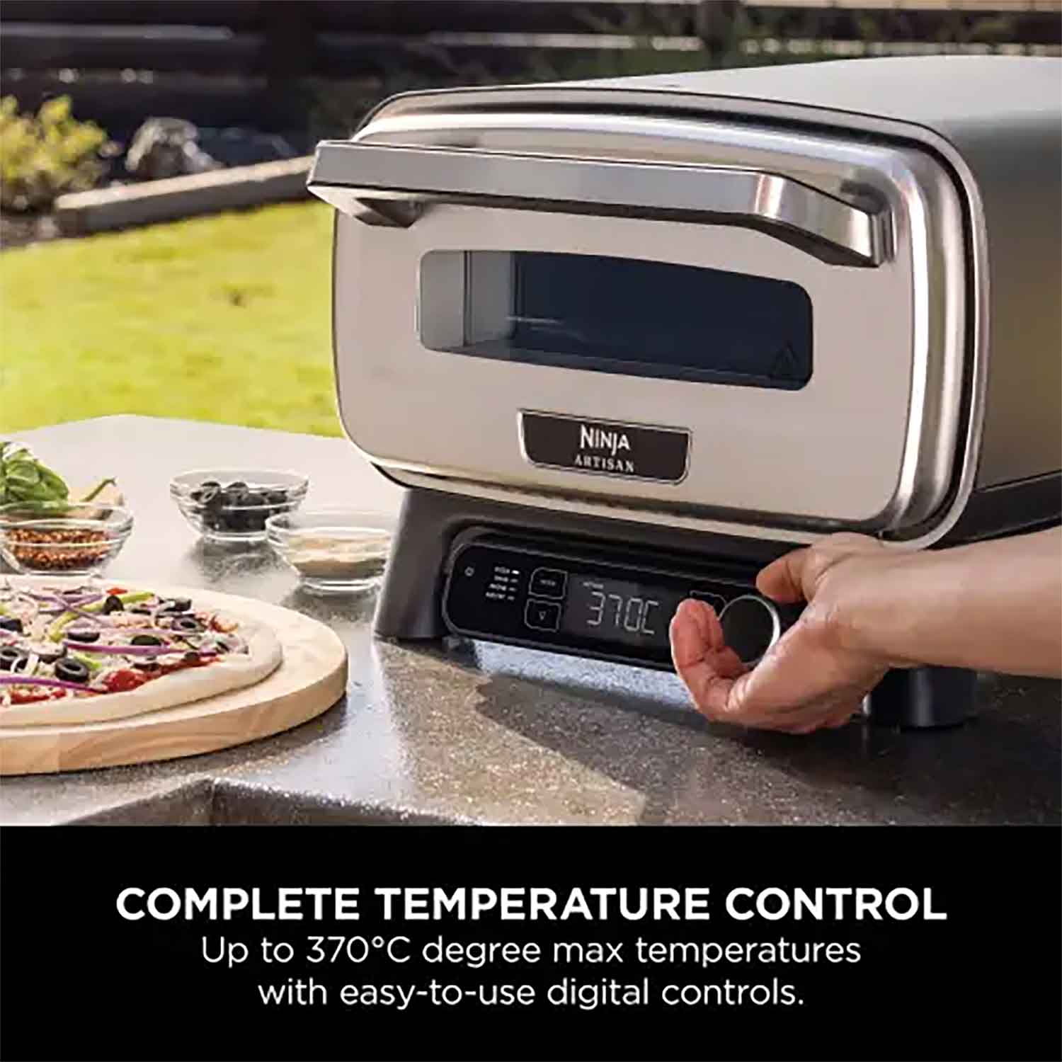 Ninja Artisan Electric Outdoor Pizza Oven & Air Fryer - MO201UK Ninja Artisan Electric Outdoor Pizza Oven & Air Fryer - MO201UK