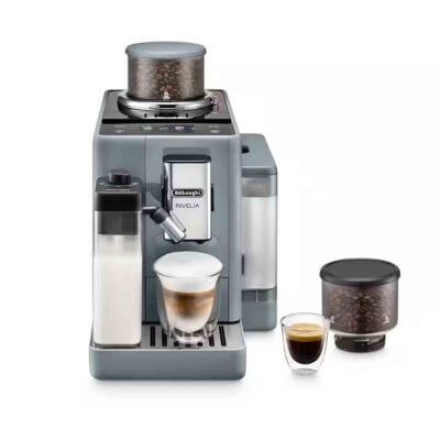 Delonghi Rivelia Bean to Cup Coffee Machine in Grey - EXAM44055G