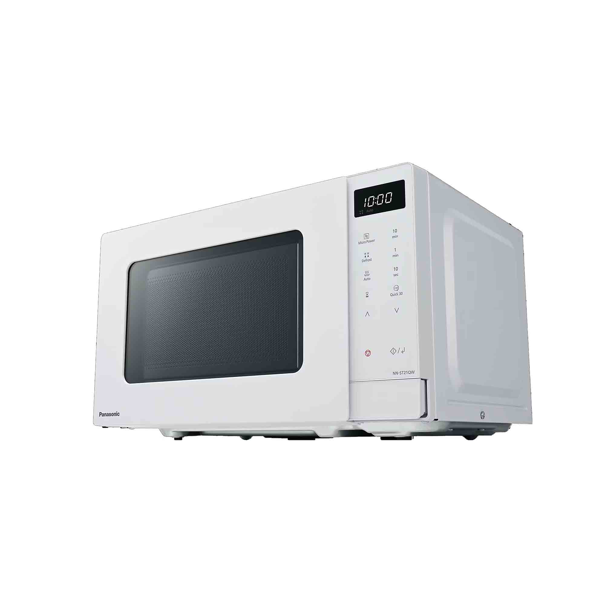 Panasonic 20 Litre 800W Microwave Oven in White - NN-ST21QWBPQ