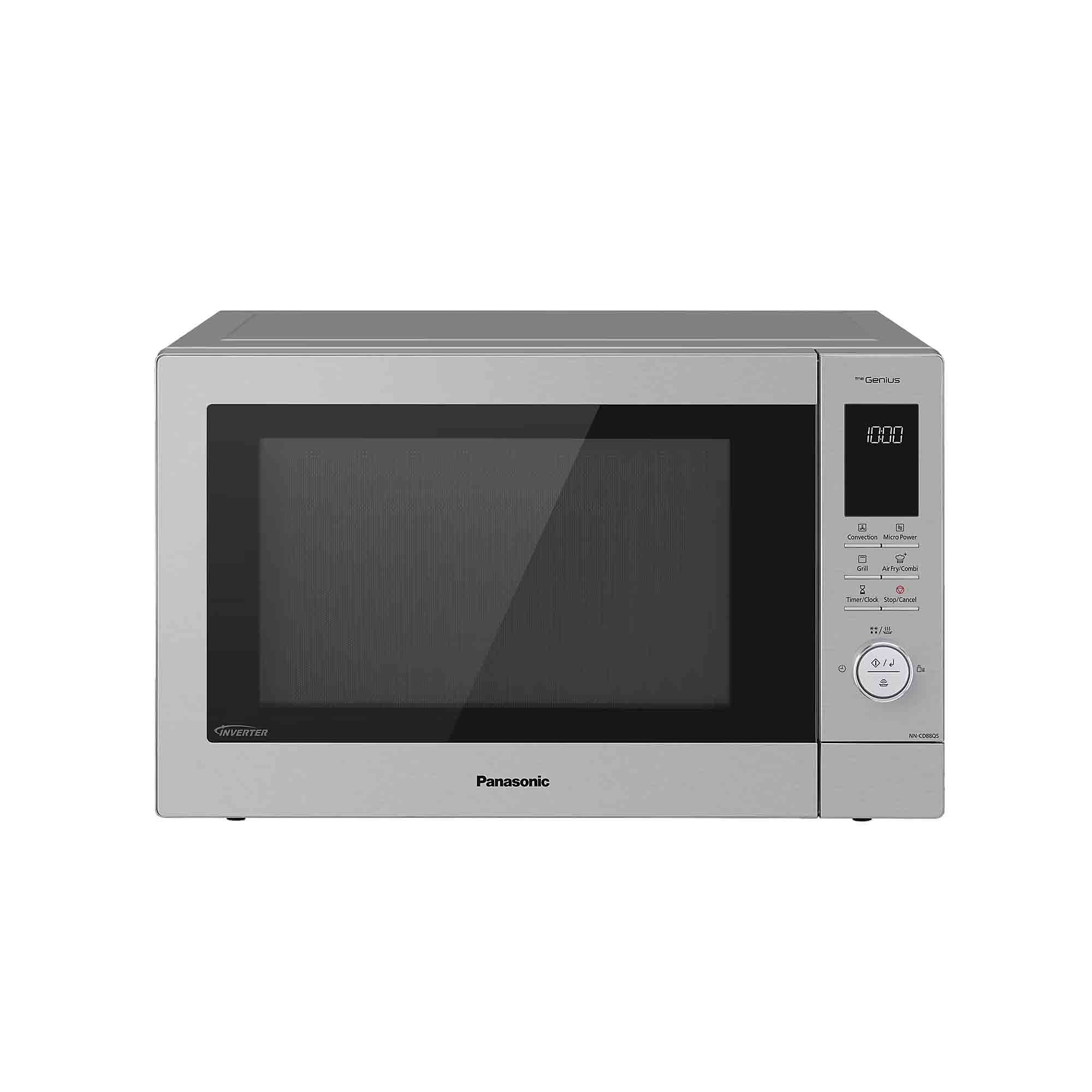 Panasonic 34 Litre 1000W Combination Microwave Oven with Air Fry in Silver - NN-CD88QSBPQ Panasonic 34 Litre 1000W Combination Microwave Oven with Air Fry in Silver - NN-CD88QSBPQ