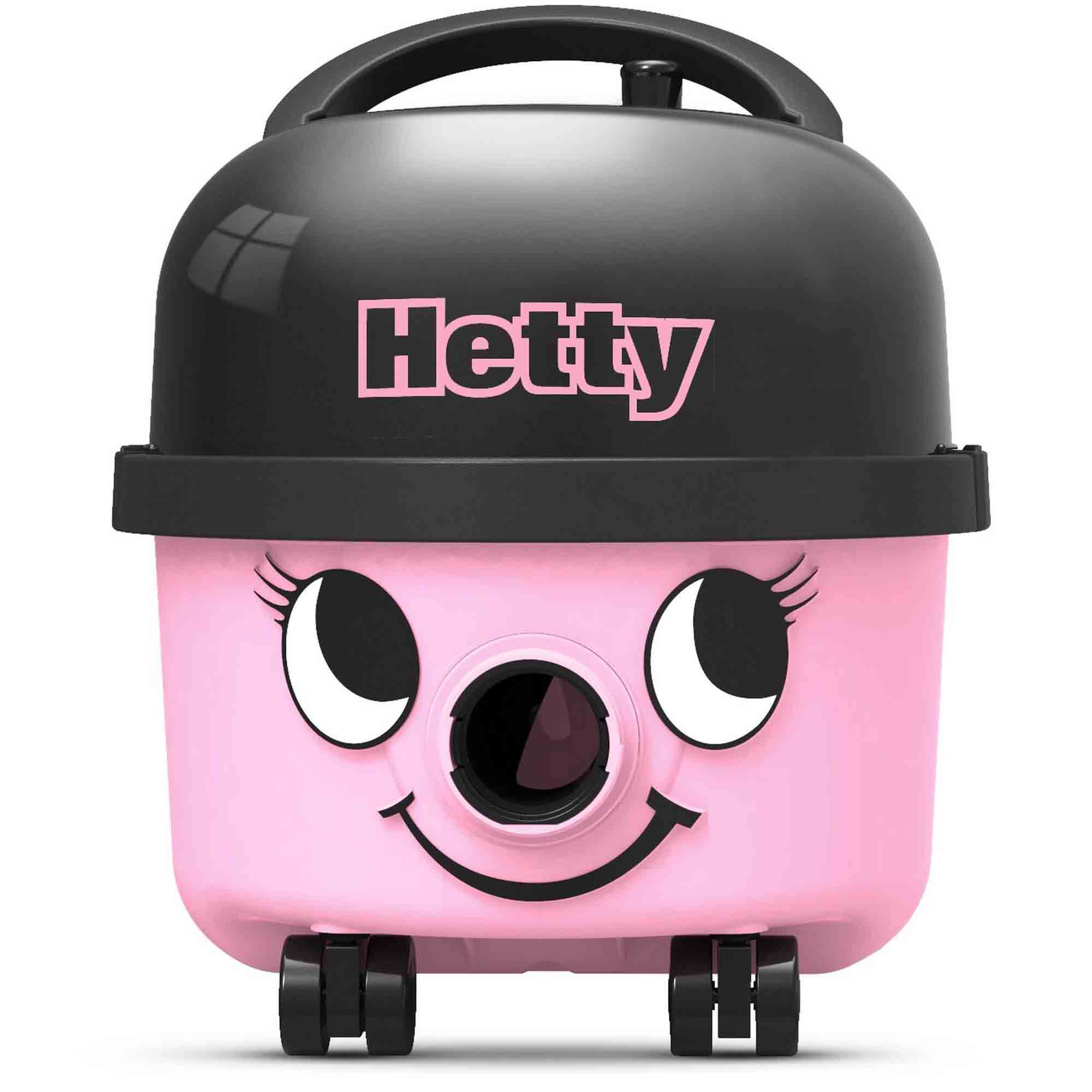 Numatic Hetty Cylinder Vacuum Cleaner in Pink - 902289 Numatic Hetty Cylinder Vacuum Cleaner in Pink - 902289