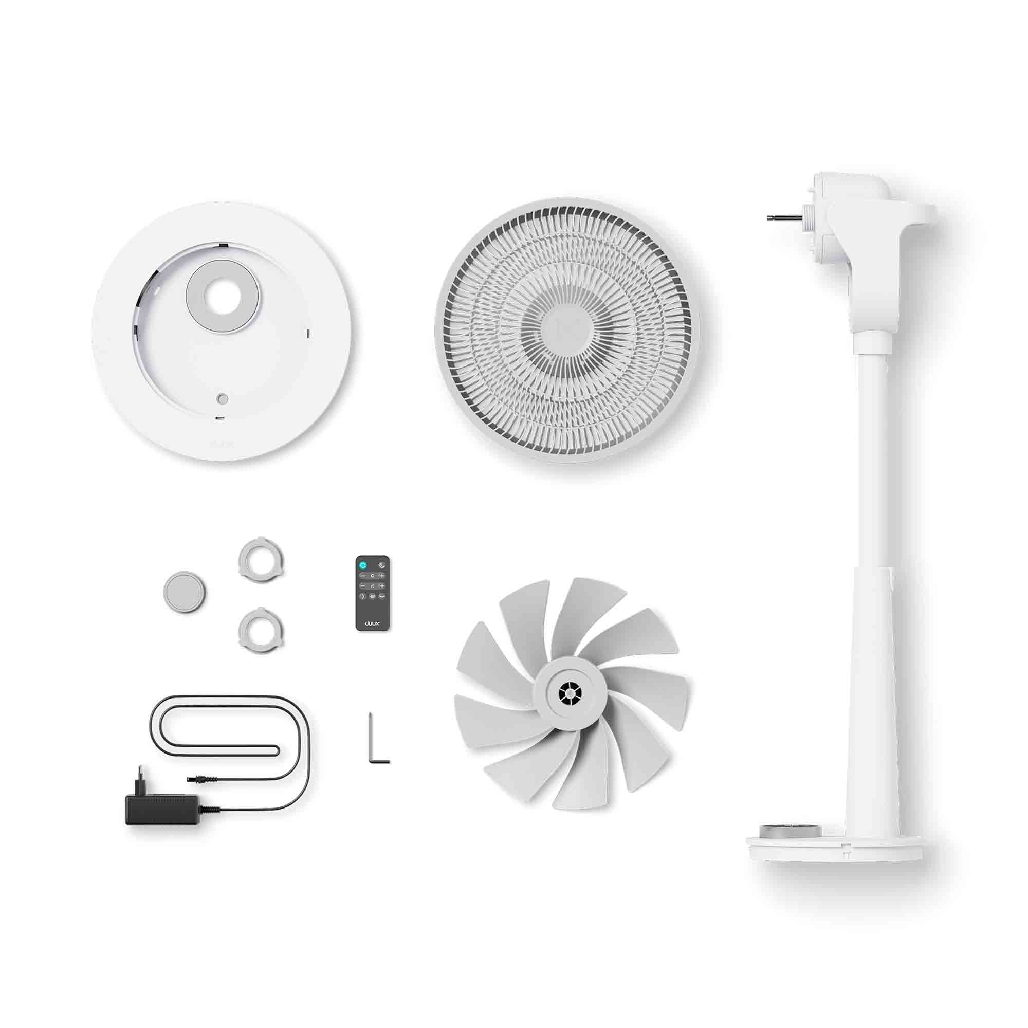 Duux Whisper 2 Fan in White - DXCF26UK Duux Whisper 2 Fan in White - DXCF26UK