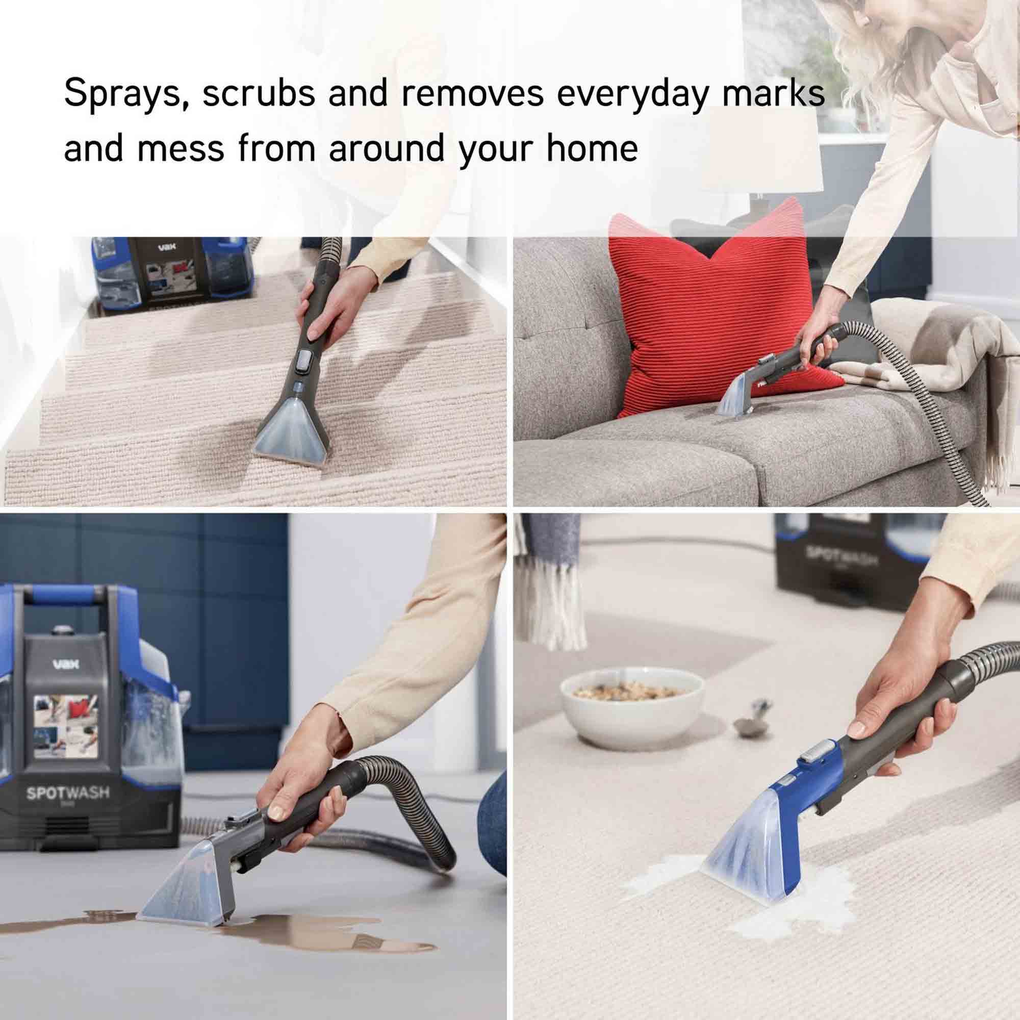 VAX SpotWash Duo Spot Cleaner – CDCW-CSXA | Blue/Grey | Multi-Surface Cleaning | Pet Tool & Self-Clean Function VAX SpotWash Duo Spot Cleaner – CDCW-CSXA | Blue/Grey | Multi-Surface Cleaning | Pet Tool & Self-Clean Function