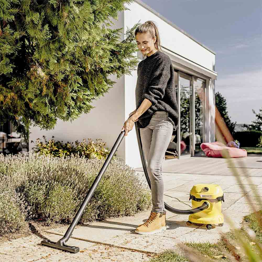 Karcher WD2PLUS Wet & Dry Vacuum Cleaner - Yellow Karcher WD2PLUS Wet & Dry Vacuum Cleaner - Yellow