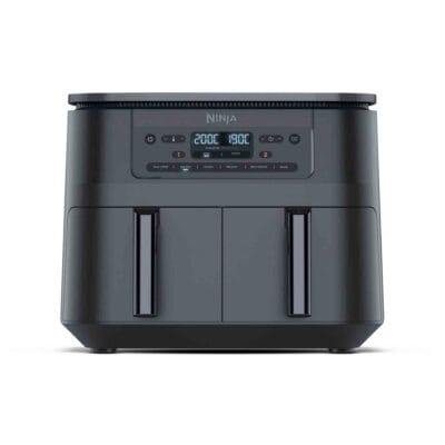Ninja 7.6 litre 6-in-1 Dual Zone Air Fryer in Gun Metal Grey - DZ300UK