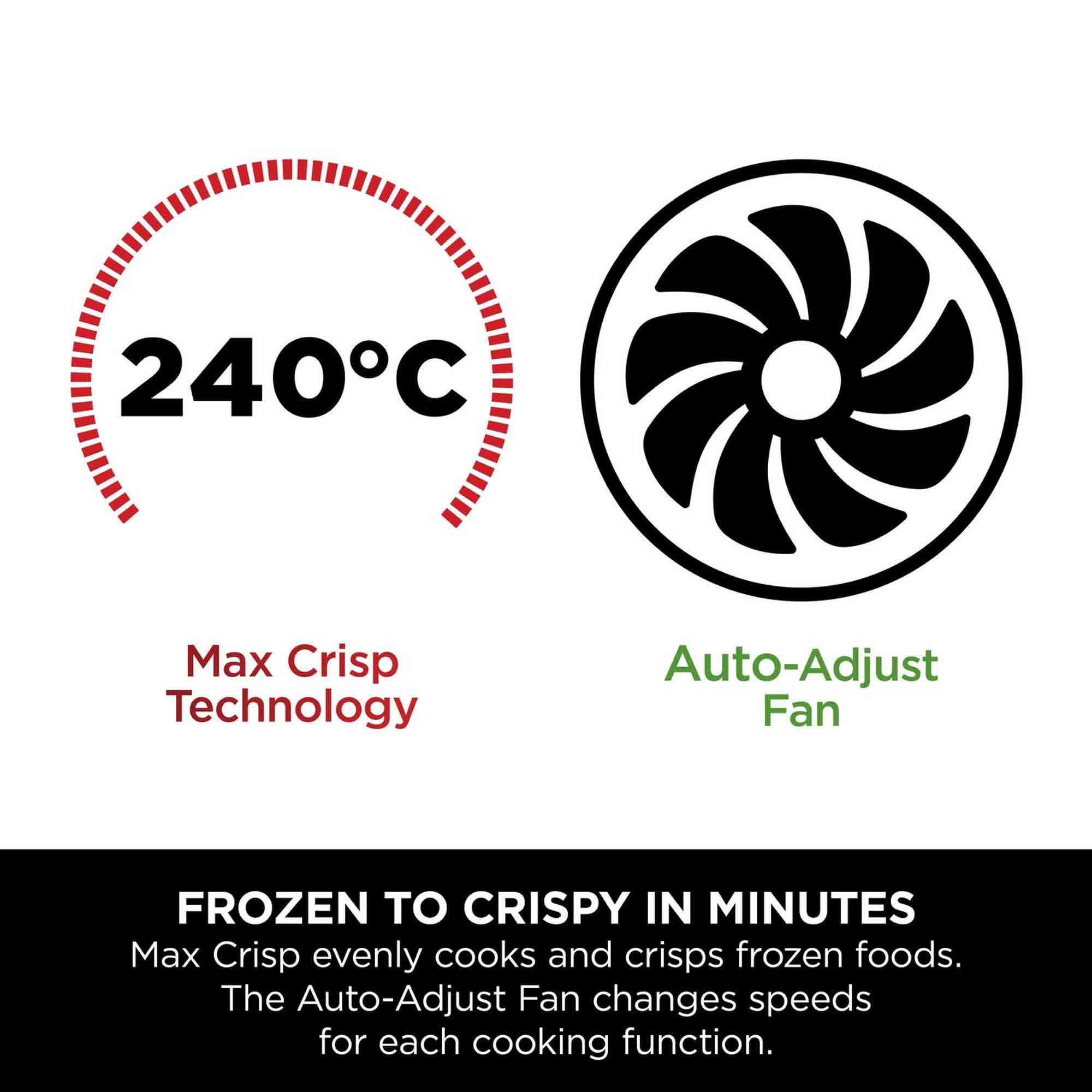 Ninja 7.6 litre 6-in-1 Dual Zone Air Fryer in Gun Metal Grey - DZ300UK Ninja 7.6 litre 6-in-1 Dual Zone Air Fryer in Gun Metal Grey - DZ300UK