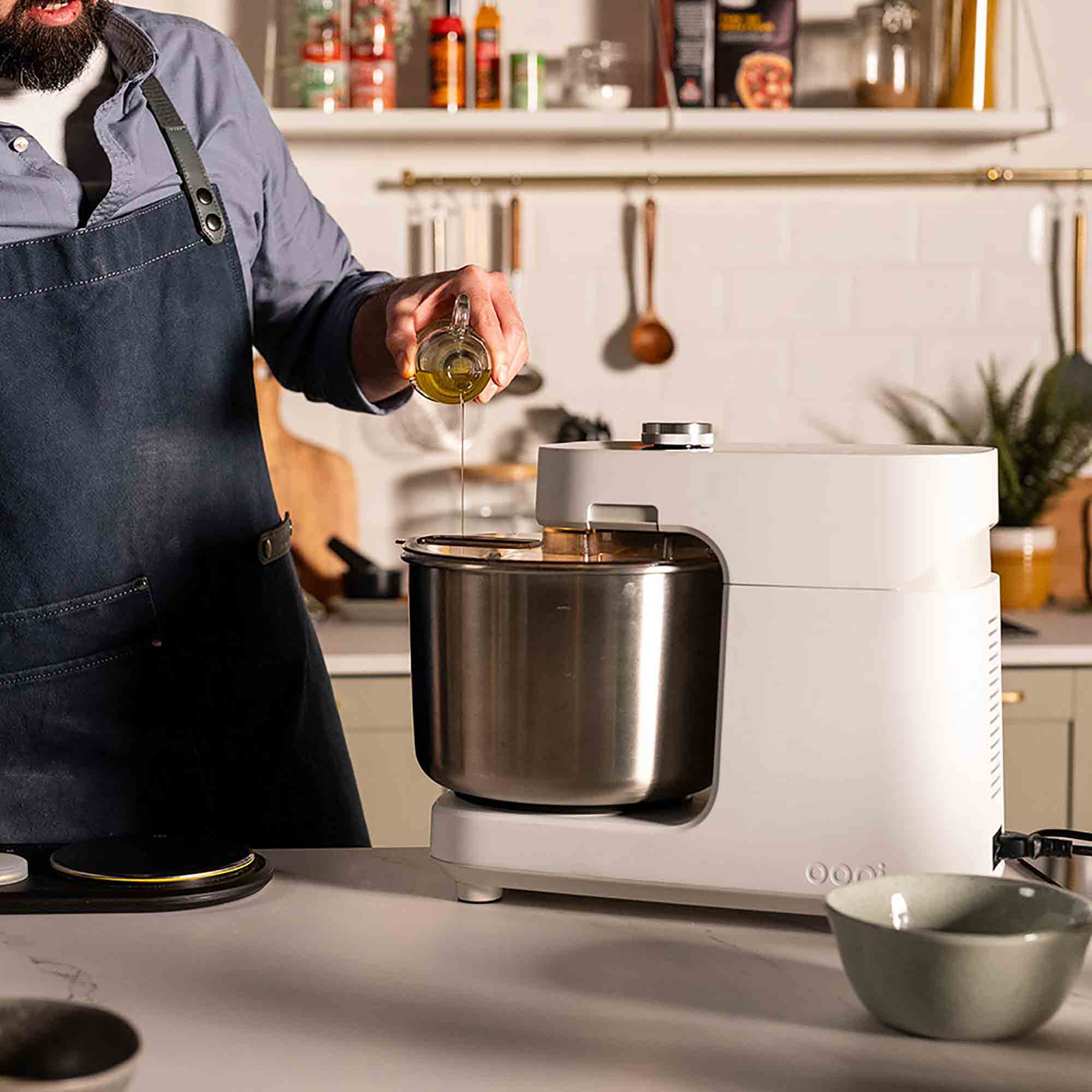 Ooni Halo Pro Spiral Mixer in Polar White - UU-P31600 Ooni Halo Pro Spiral Mixer in Polar White - UU-P31600