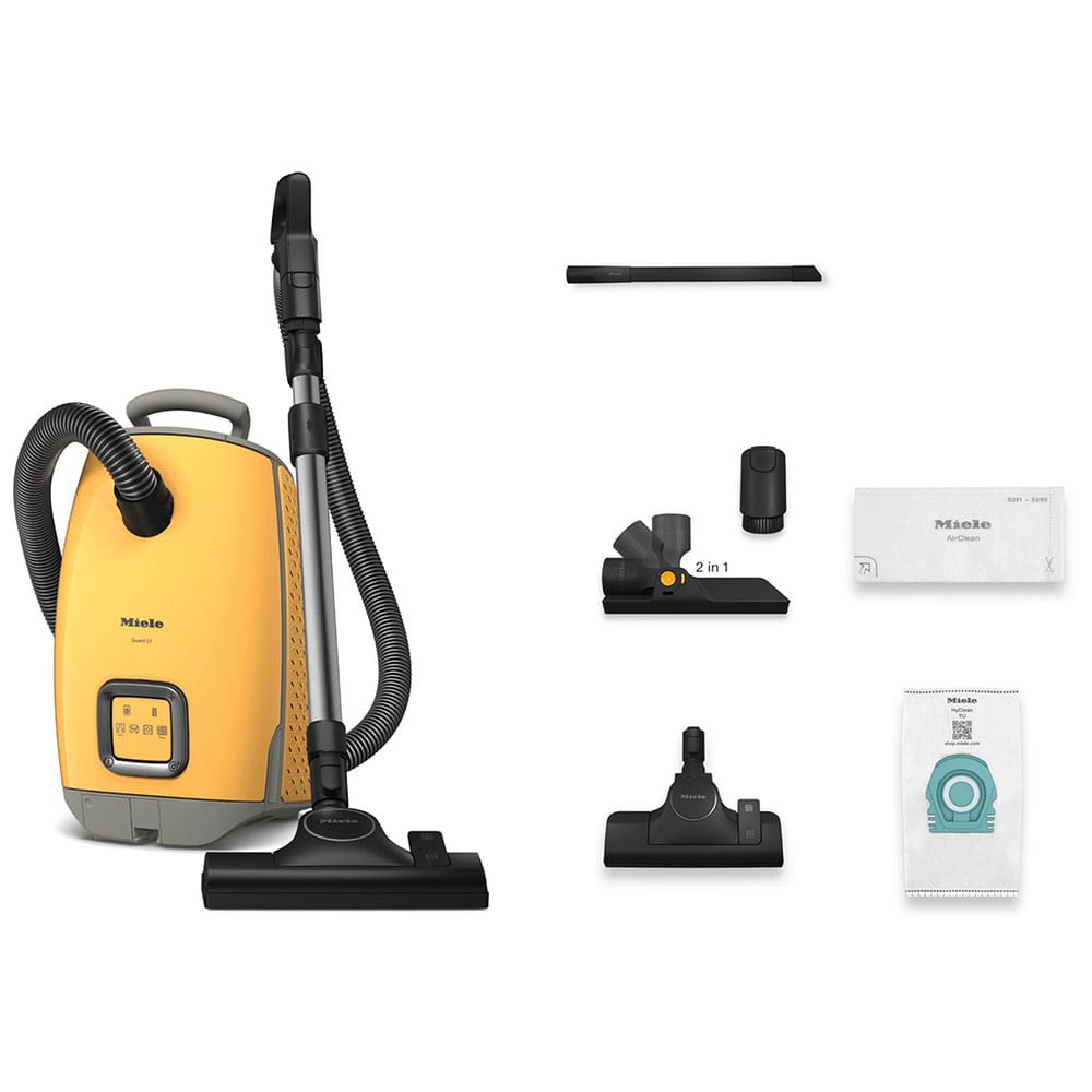 Miele Guard L1 Flex Cylinder Vacuum - Sunset Yellow Miele Guard L1 Flex Cylinder Vacuum - Sunset Yellow