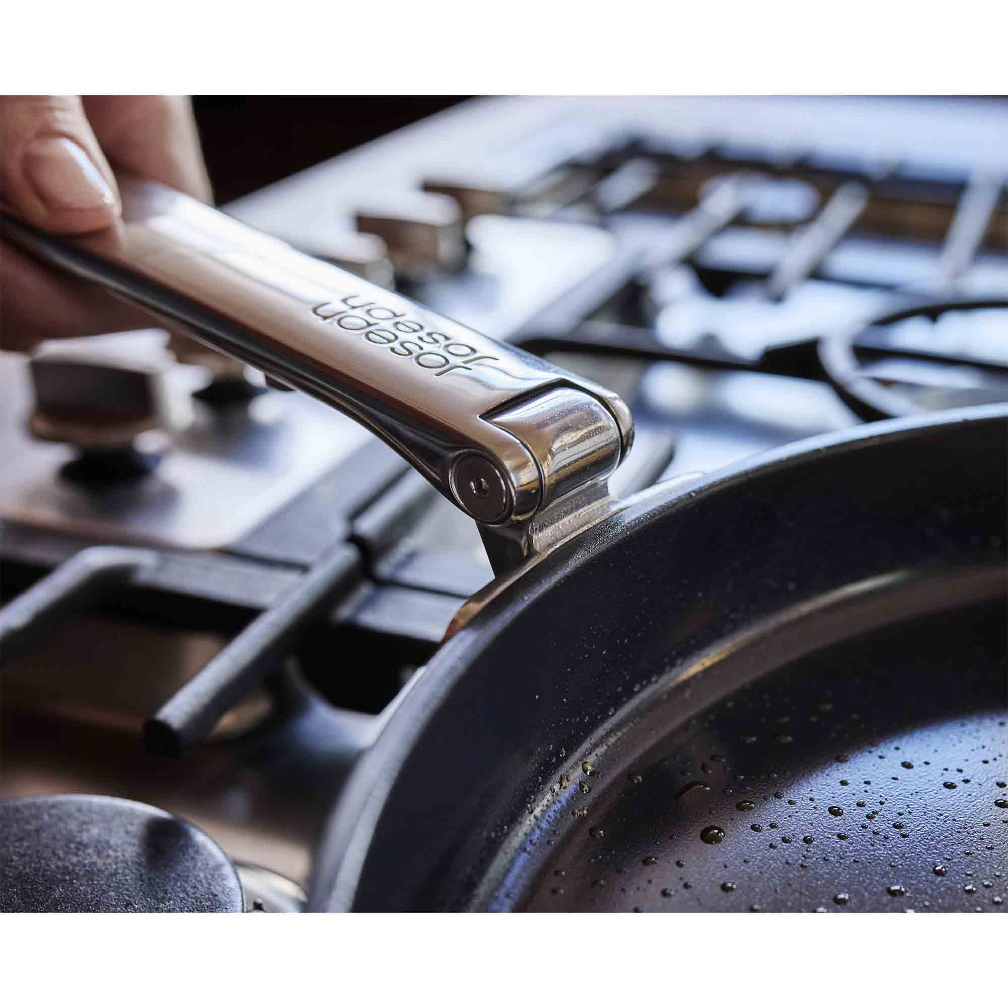 Joseph Joseph Space 2PC Steel Space Folding Handle Non-Stick Frying Pan Set - 1000019 Joseph Joseph Space 2PC Steel Space Folding Handle Non-Stick Frying Pan Set - 1000019